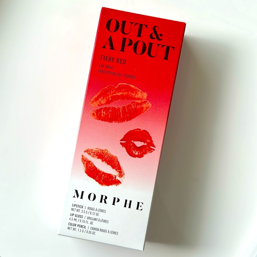 Morphe Fiery Red Trio